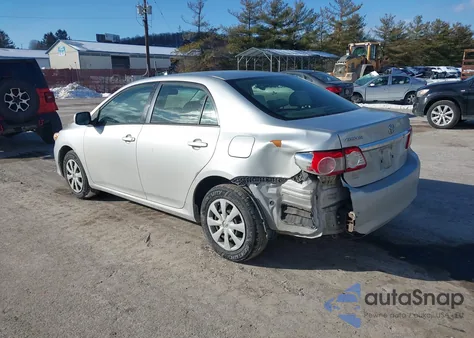 2011 Toyota Corolla Le from USA, damaged, VIN JTDBU4EE2B9133060